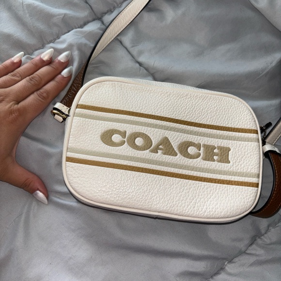 Coach Mini Jamie Camera Bag White - Picture 5 of 5